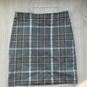 Multi colour mini skirt